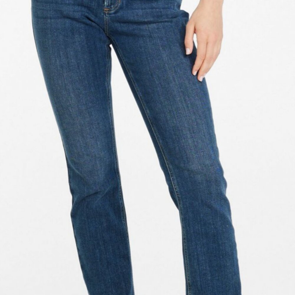 BeanFlex Mid-Rise Straight-Leg Jeans